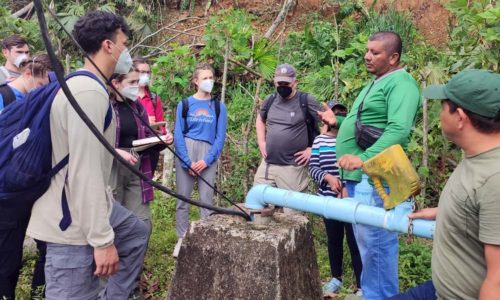 Testing the Waters: Student engineers partner with rural community in Ecuador on clean water project