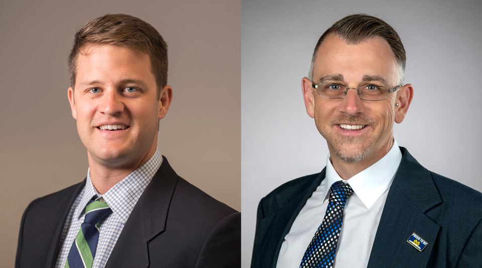 Kyle Bibby and Jason Rohr