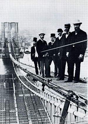 Brooklyn Bridge Construction
